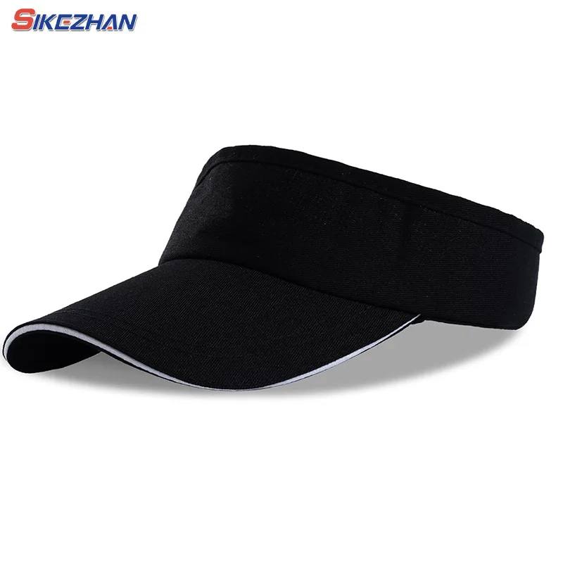 

Tennis Caps Men Women Adjustable Sport Headband Classic Sun Sports Visor Hat Running Caps Tennis Beach Hat Outdoor Sports Hat