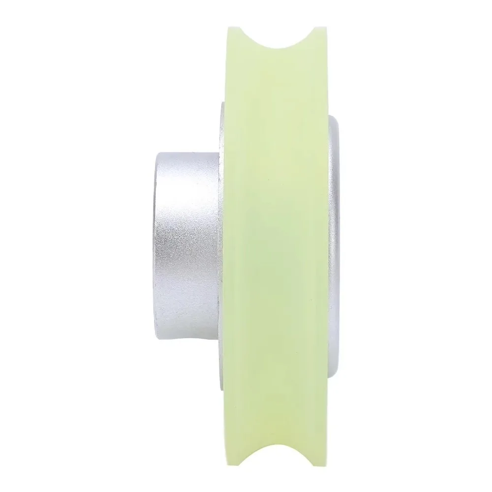 6/8/10mm Hole Diameter Encoder Meter Wheel 200mm Diameter Non Slip Surface Rotary Encoder Wheel Synchronous Counting