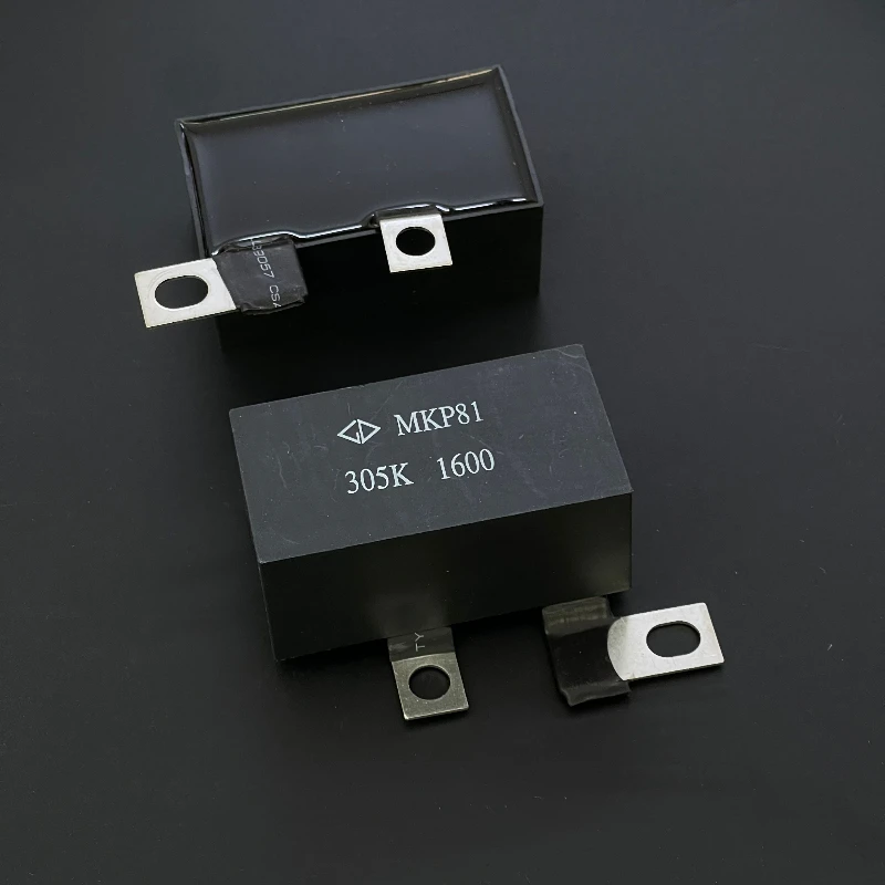 

2PCS/New MKP81 C38 305K 3UF 1600V High Frequency High Voltage IGBT Non Inductive Absorption Capacitor