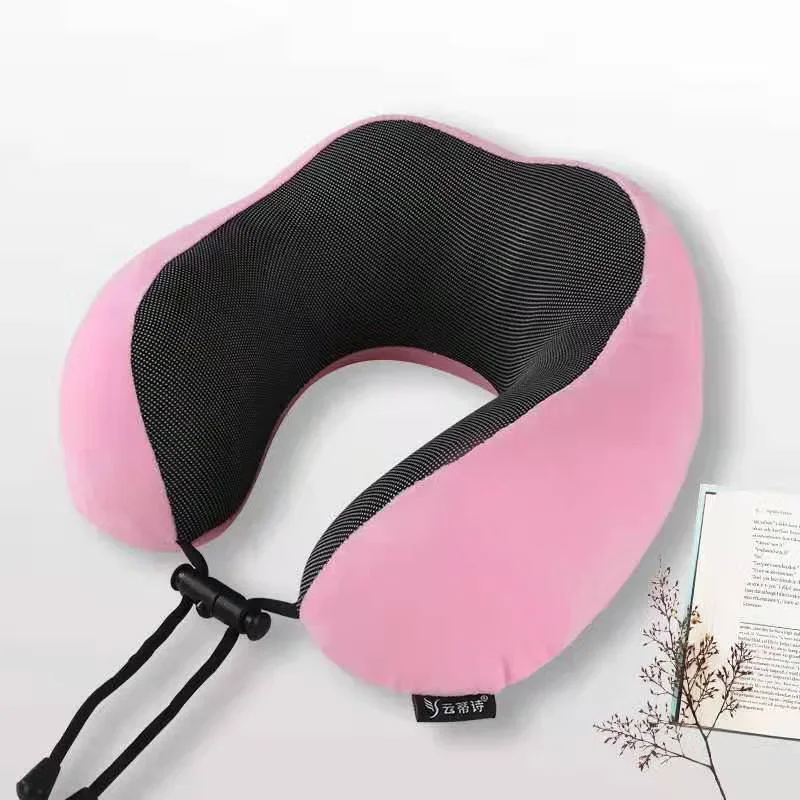 Cross Border Travel Storage U-shaped Pillow, Memory Cotton Neck Protection Pillow