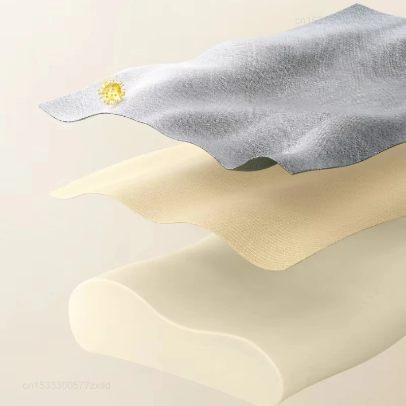 Xiaomi Mijia 느린 리바운드 메모리 코튼 넥 베개 프로 부드러운 통기성 항균 하이 로우 커브 슬리핑 메모리 베개