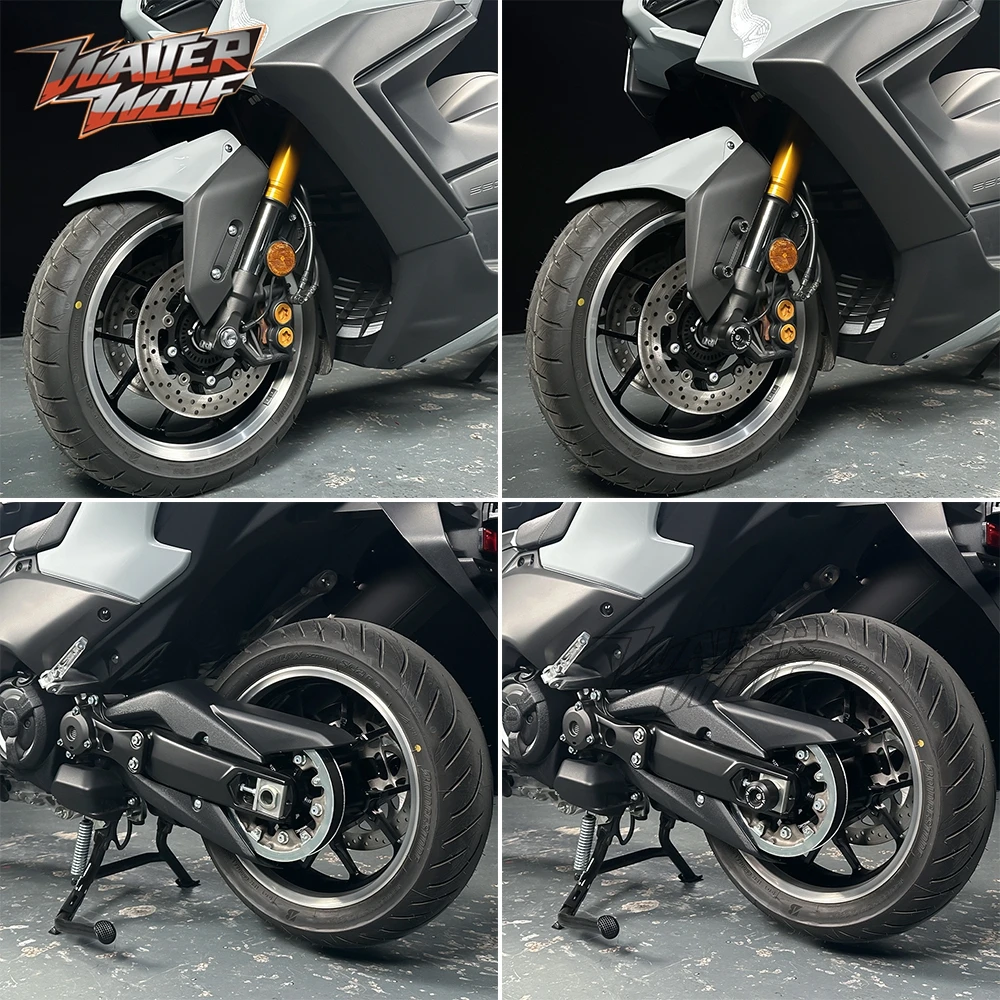 Moto Crash Slider Ruota Slider Per Yamaha T MAX 560 XP560 T-max Tmax 560 Tech Max 2020-2025 Assale Forcella Forcellone Slider