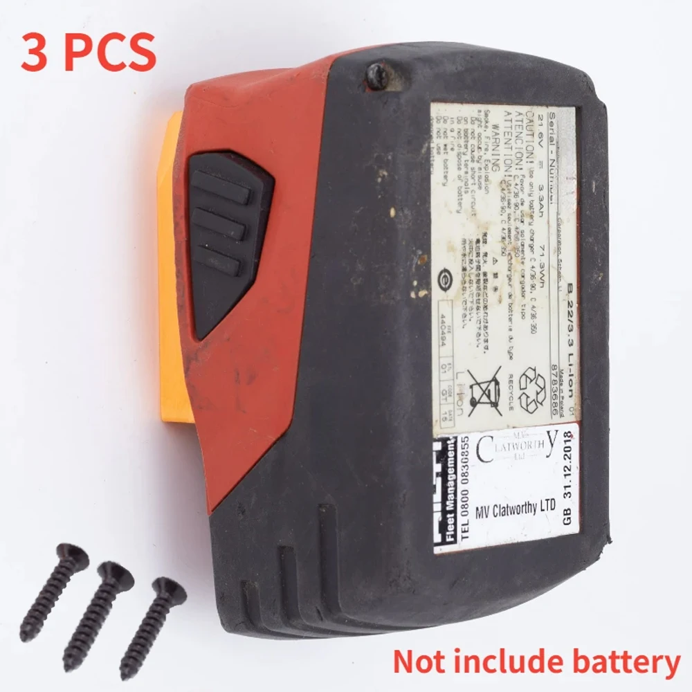 Suporte de Parede para Série Hilti B22 Cpc Bateria de Lítio Bateria da Série Suporte Suportes de Parede Baterias Não Incluídas Pcs 22v