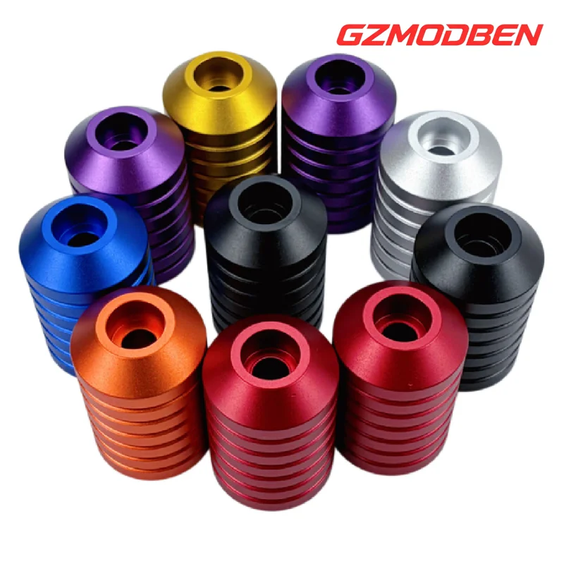 

GZMODBEN Crash Bar Sliders 1.25" of CNC aluminum, Fit Harley Touring Softail Front Engine Guard Rear Saddlebag Guards.