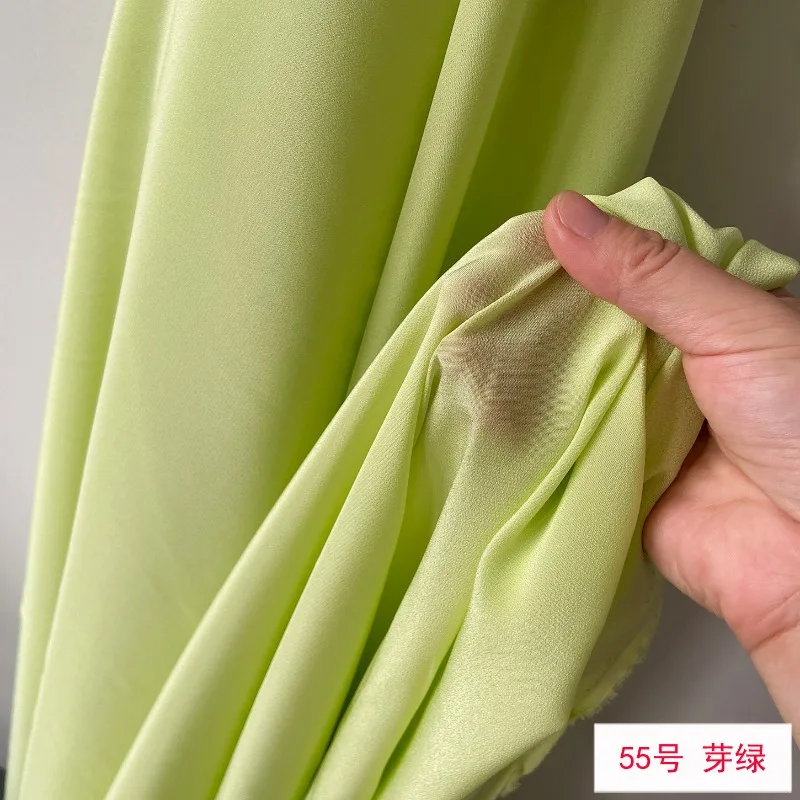 16 Momme seda crepé De Chine 100% tela De seda De morera tela De alta calidad para camisas y vestidos tela De costura por metro