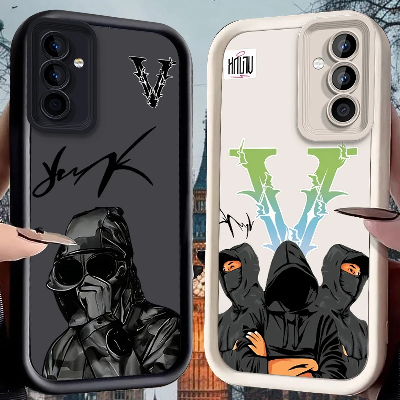 Street Trendy V-Vrunks Case for Samsung Galaxy A37 A36 A35 A34 A33 A32 A26 A24 A23 A17 A16 A15 A14 A13 A12 4G 5G A07 A06 Cover