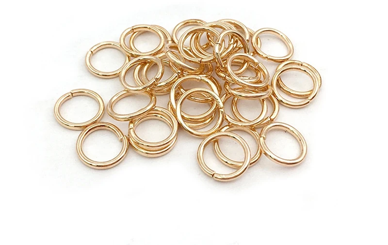 200 teile/los 3-12mm Jump Split Ringe Anschlüsse Schmuck Machen Materialien DIY Zubehör Liefert Für Schmuck Finden Großhandel – Detail 2