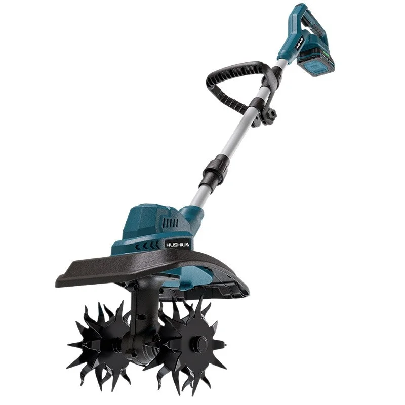 Custom 21V Lithium Brushless Loosener 550W Handheld Weed Puller Yard Garden Soil Turning Tool With Safety Lock & Lock Switch