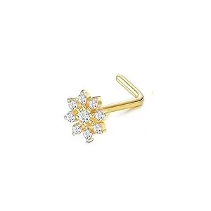 Stainless Steel Nose Piercing Studs, Gift