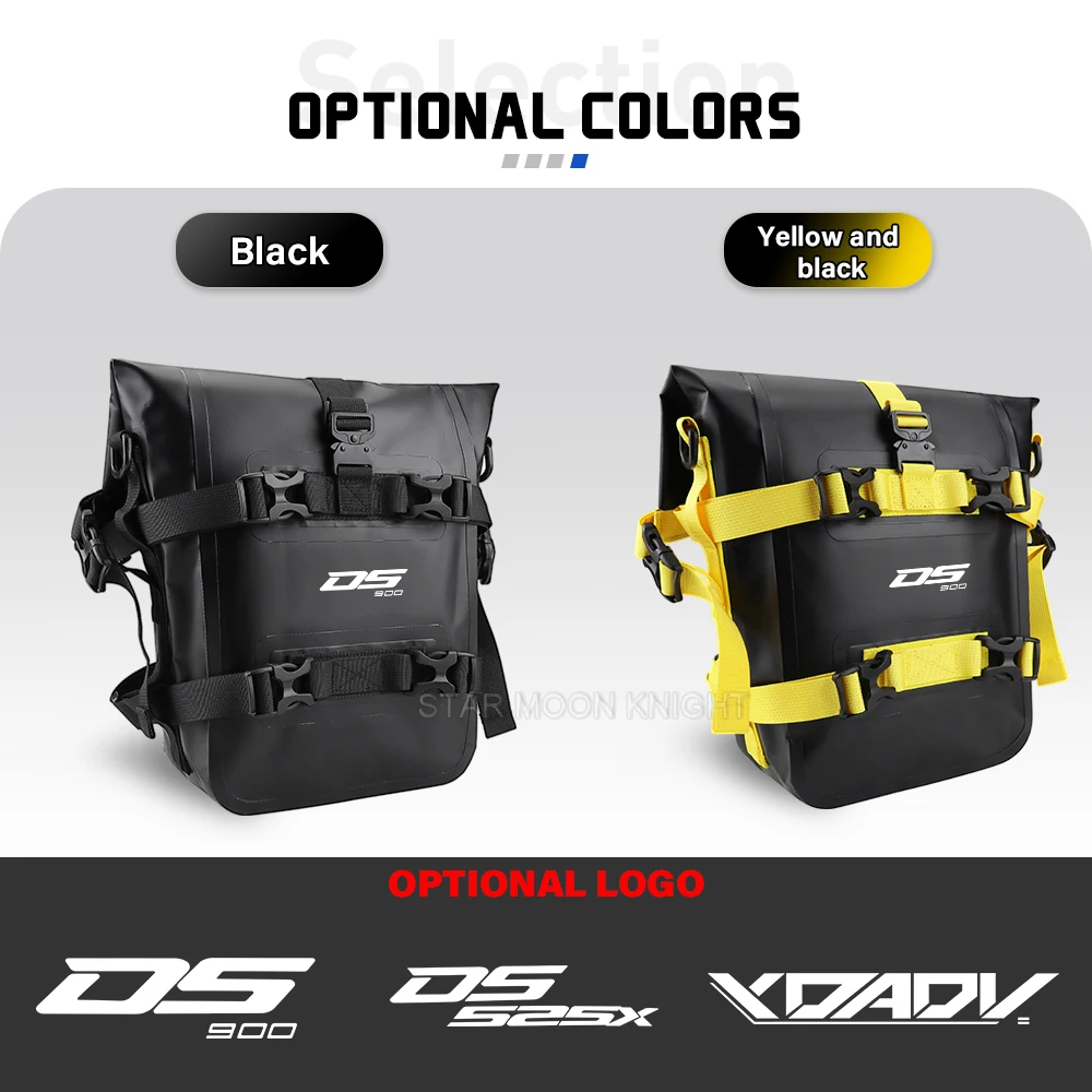 For Voge 900 DSX 900DSX DS900X 525DSX 525 DSX DS525X Motorcycle Frame Crash Bar Bags Waterproof 8L Side Bumpers Bag