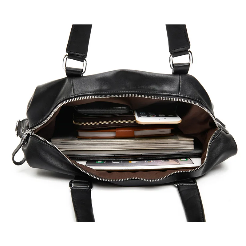بو الجلود حقائب السفر للرجال حقيبة كروسبودي الفاخرة حقيبة يد رجالية الكتف الأعمال زوج مصمم رجل رسول #6