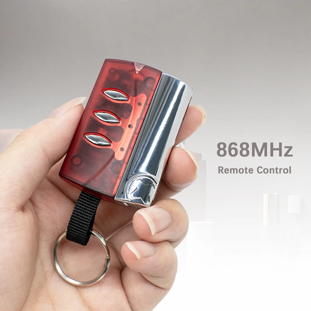 PUJOL MARTE 3 868MHz Rolling Code Garage Door Remote Control Compatible with PUJOL MARTE 1 Gate Controller