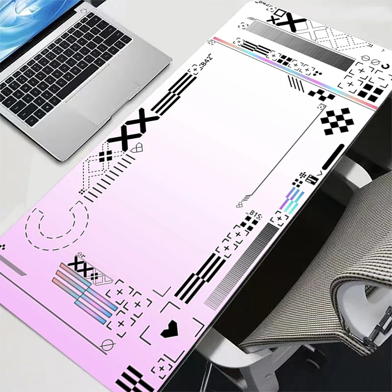 Mouse Pad XL Lockedge Large Gaming Accessories Computer Gamer Keyboard Rug Mouse Mat Desk Office Work Mousepad For Csgo