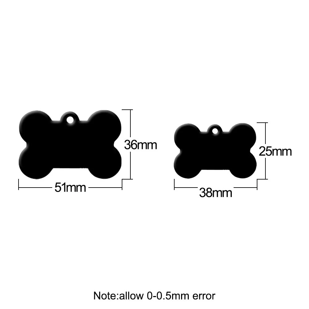 반려동물 식별 태그, 개인 고양이 개 태그, DIY 새겨진 반려동물 이름, 레이저 조각기, 50 개 도매