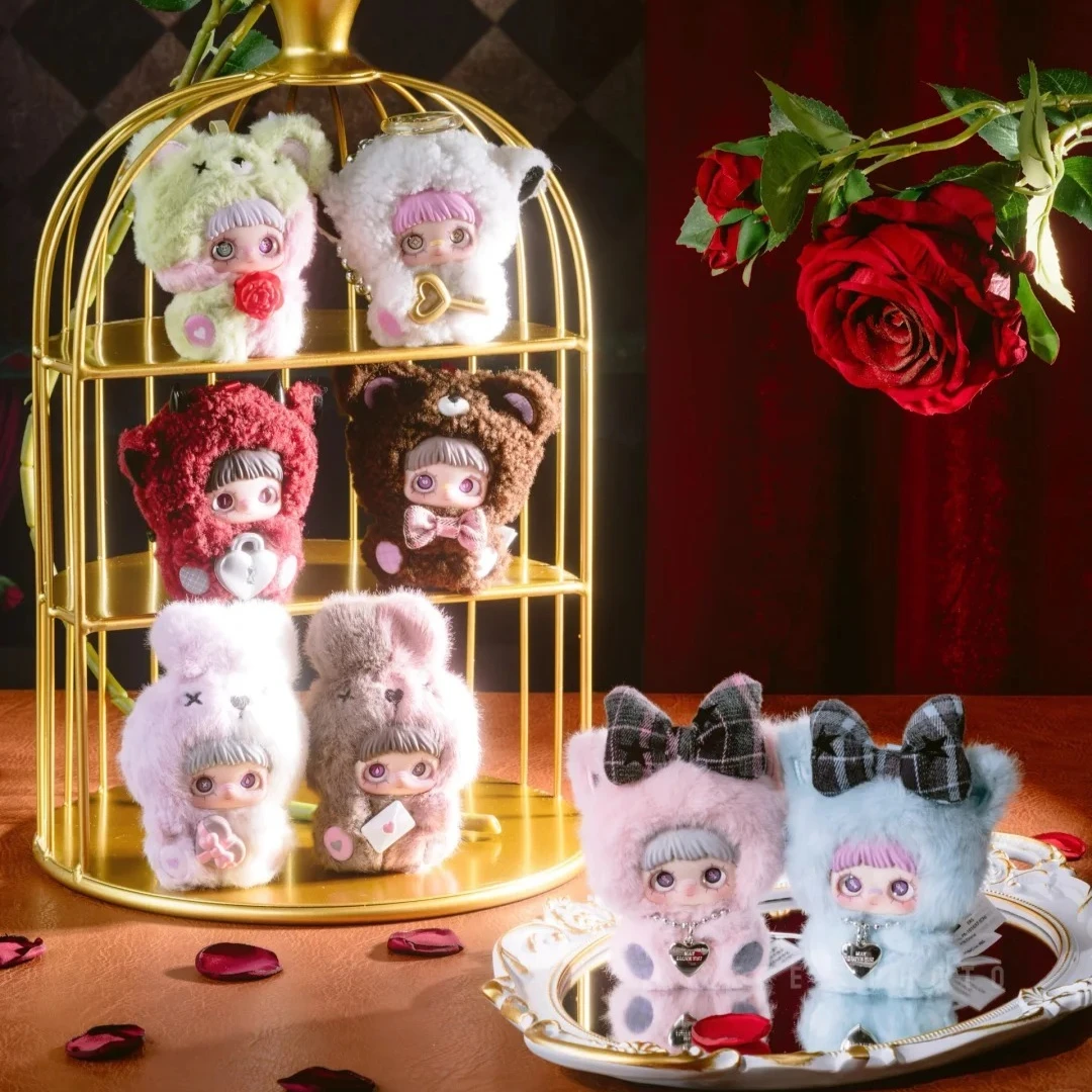 

Новая серия Maymei May I Love You, слепая коробка, милая виниловая плюшевая загадочная коробка Maymei V6, кавайная кукла, сумка-сюрприз, брелок, подвеска, игрушка