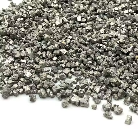 50g/Pack Natural Mini Chalcopyrite Pyrite Cube Chips Gravels Raw Quartz Crystals Stone Healing Mineral Reiki DIY Home Room Decor