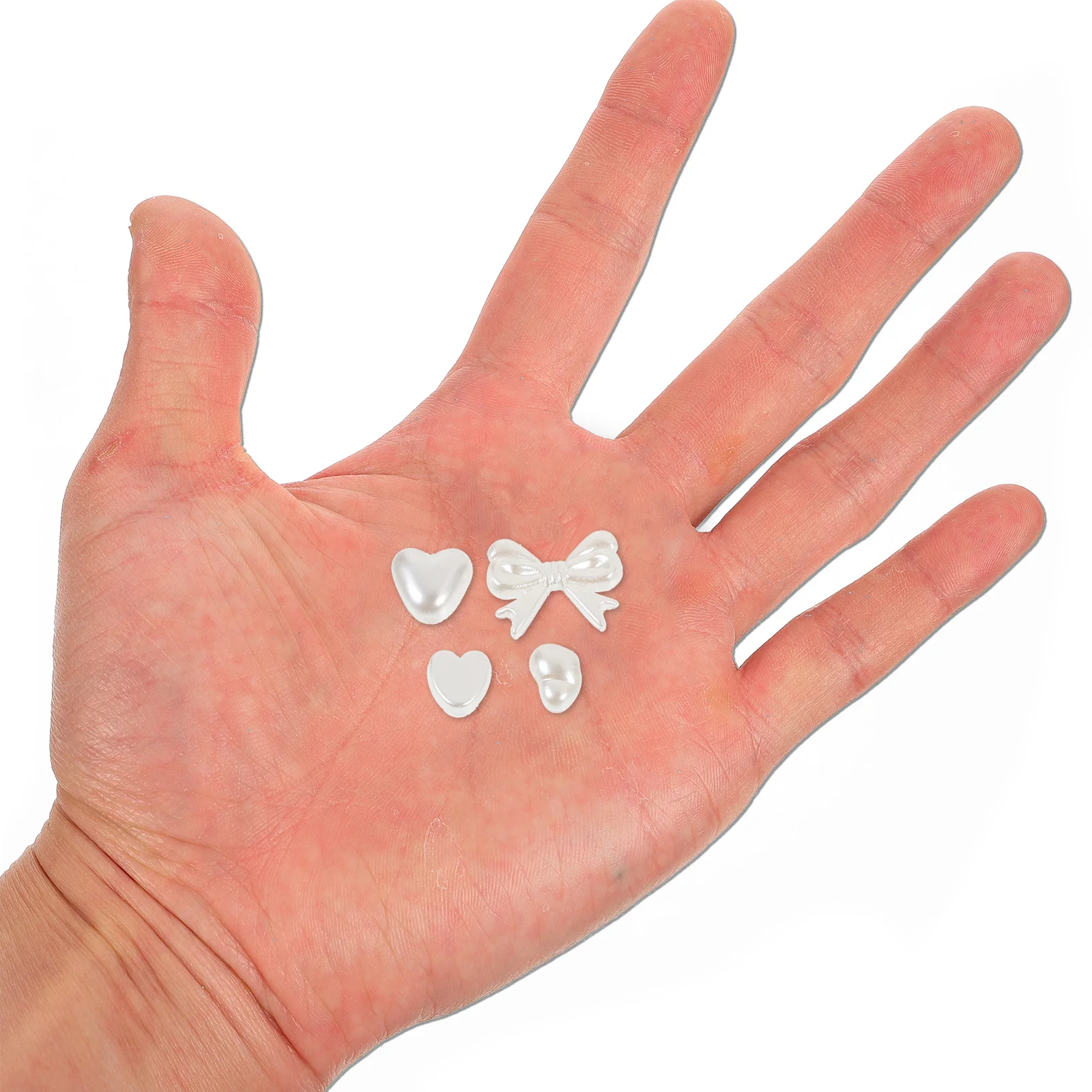 

300 шт., подвески с искусственным жемчугом, нежные маленькие бусины для ювелирных изделий своими руками, принадлежности для рукоделия, браслет, аксессуары для волос, бусины-разделители, оптом