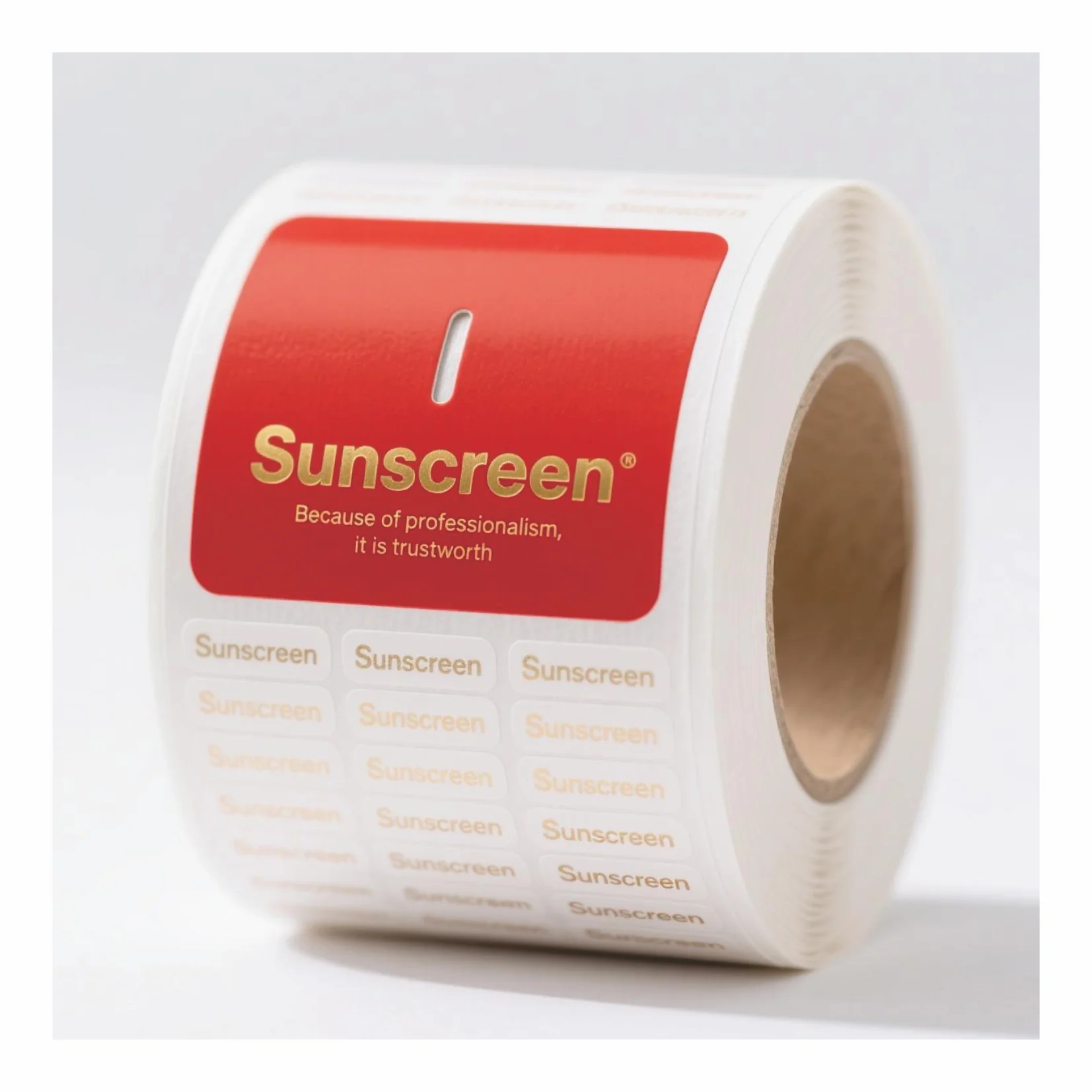 

Precision Die-Cut Gold Foil Labels For Electronics And Tech Accessories