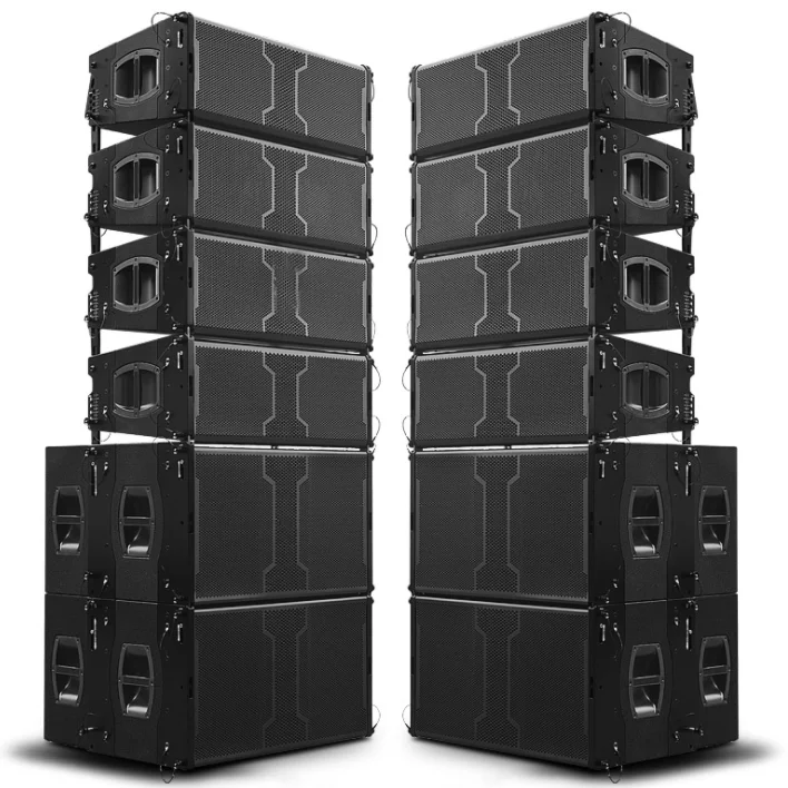 Large concert outdoor waterproof active speaker public 6.5-inch high-power outdoor sound system