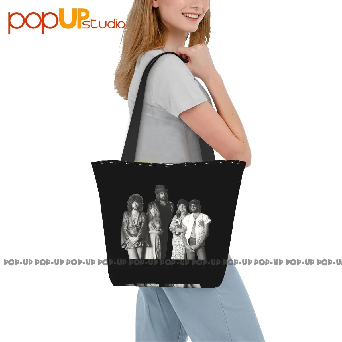 Fleetwood Mac Stevie Nicks The Chain Mick Trendy Handbags Tote Bag Shopping Bag High Quality