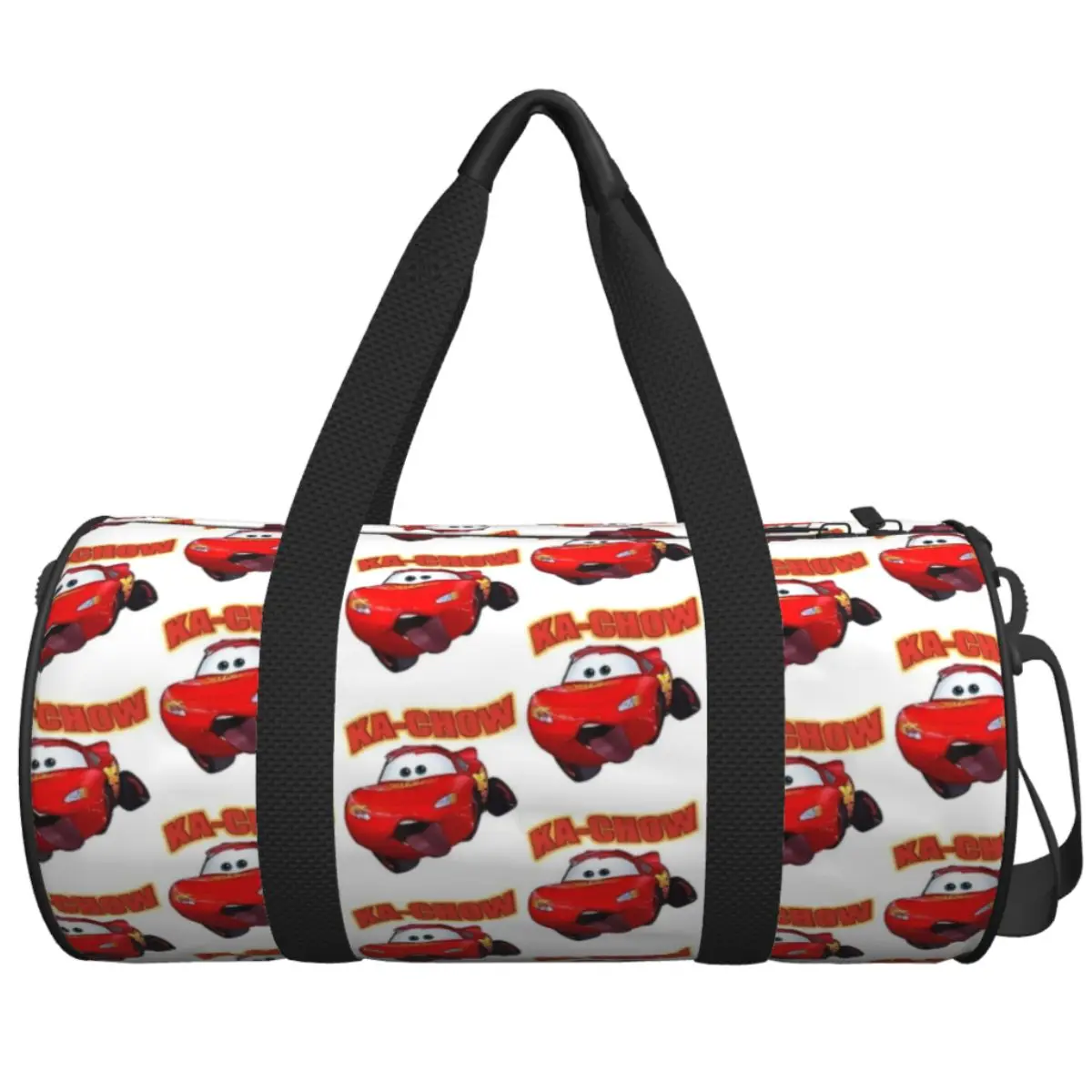 

Lightning McQueen Number 95 Travel Bag Cartoon Red Car Large Sport Bags Oxford Couple Design Gym Bag Casual Graphic Fitness Bag