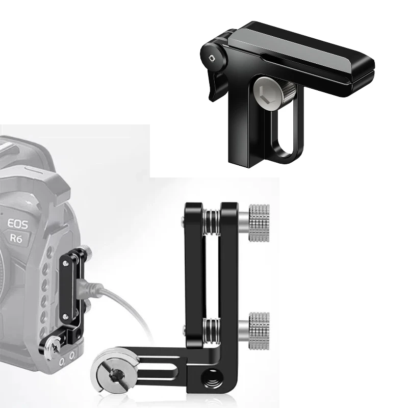 Universal DSLR Camera HDMI Cable Clamp USB Wire Lock Clip Cable Organizer for Sony Canon Nikon Camera Cage Rig Cable Block Mount