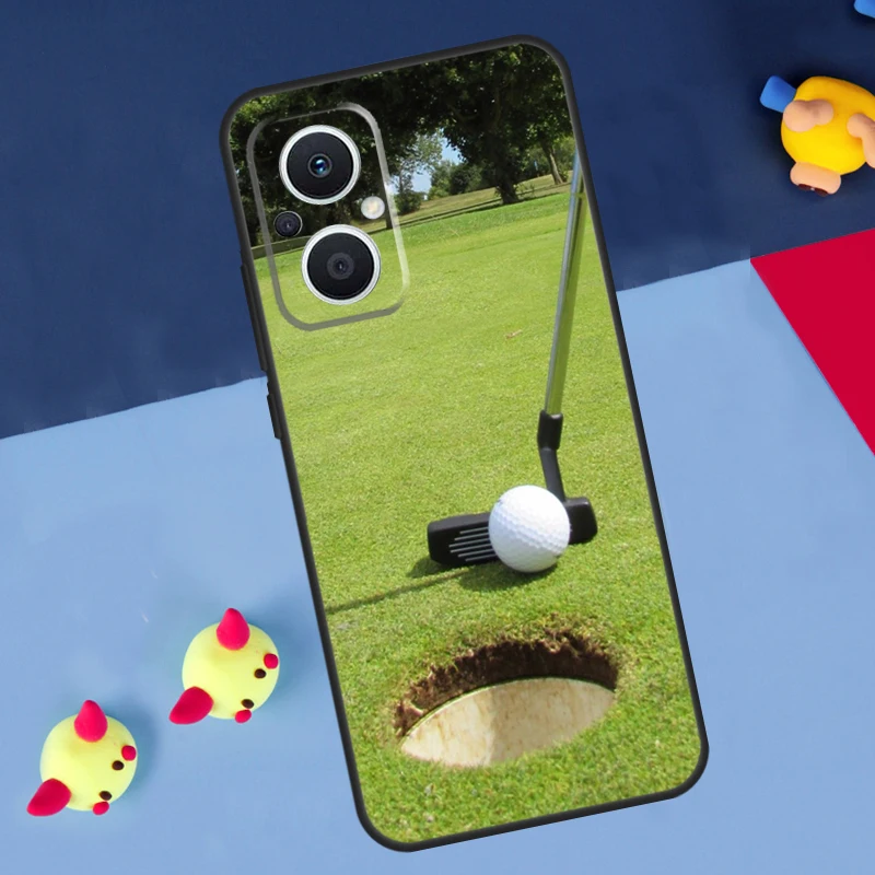 Sport Golf Ball Course Field Case For OPPO Reno 10 Pro 4 5 6 7 8 Lite 4Z 5Z 8T OPPO Find X6 Pro X5 Lite X3 X2 Neo Cover