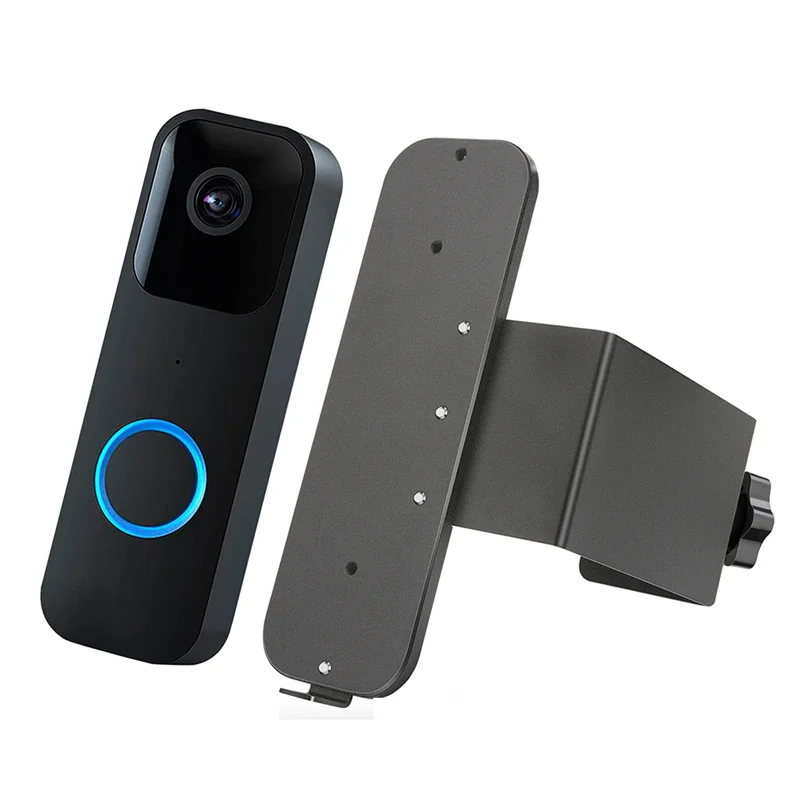 VVNB-Novo suporte de canto para campainha piscante, ângulo ajustável (15/30/45 graus) kit de montagem para campainha de vídeo piscante