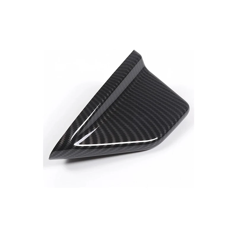 

For Rivian R1T/R1S 2022-2025 ABS Carbon Fiber Texture Car Roof Shark Fin Antenna Trim Cover Auto Top Roof Aerials Accessories