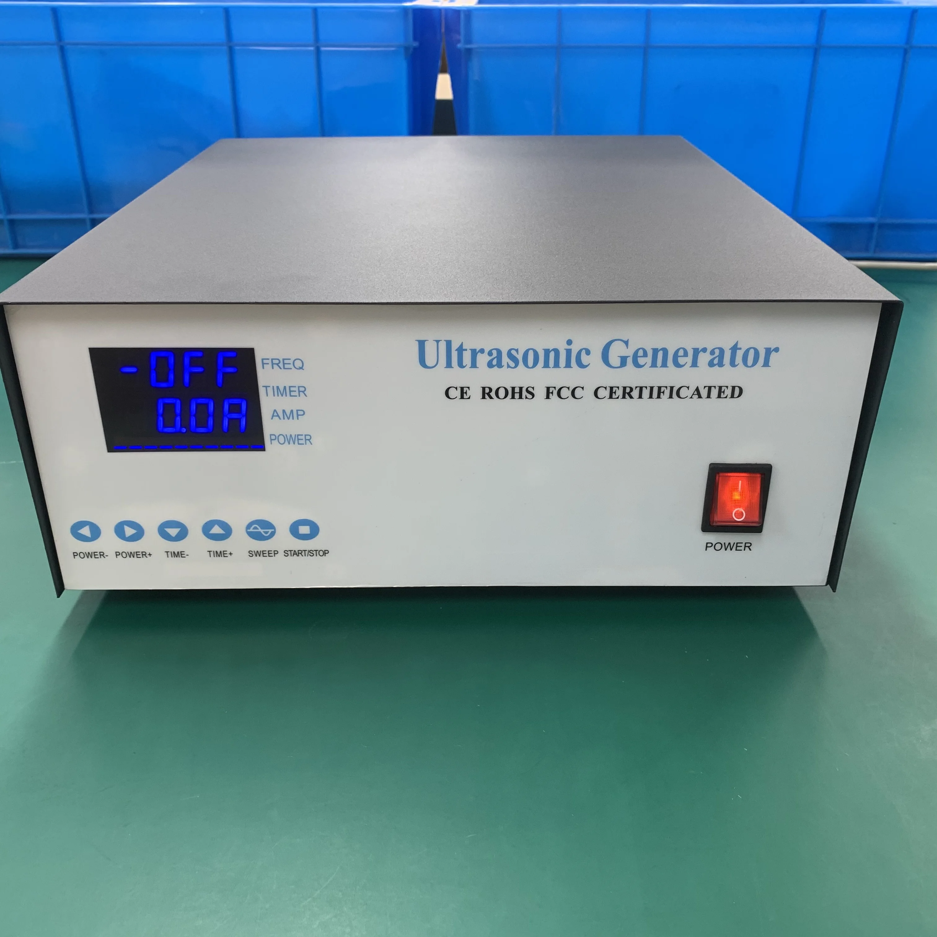 28KHZ 1500W Digital Ultrasonic Washers Generator With 25pcs 28KHZ 60W Ultrasonic Cleaning Oscillator