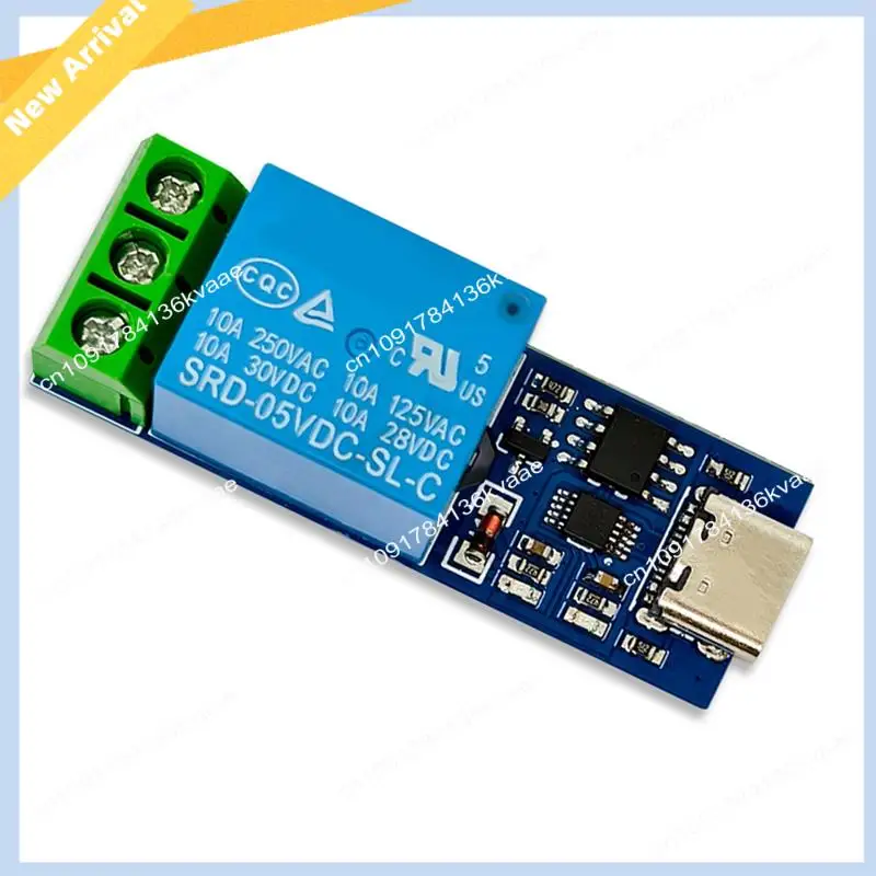 

Интерфейс M01K TPYE-C LCUS-1 Релейный модуль USB Интеллектуальный переключатель управления USB Реле последовательного порта