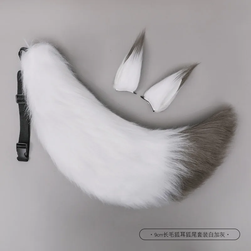 Neues Damen-Stirnband mit Kamel-, Schwarzen-, Tier-, Fuchs- und Plüschohren, Plüschschwanz, Cosplay, Lolita, Niedliche Tropfen-Haarspange, Schwanz-Requisiten, Accessoires – Detail 11