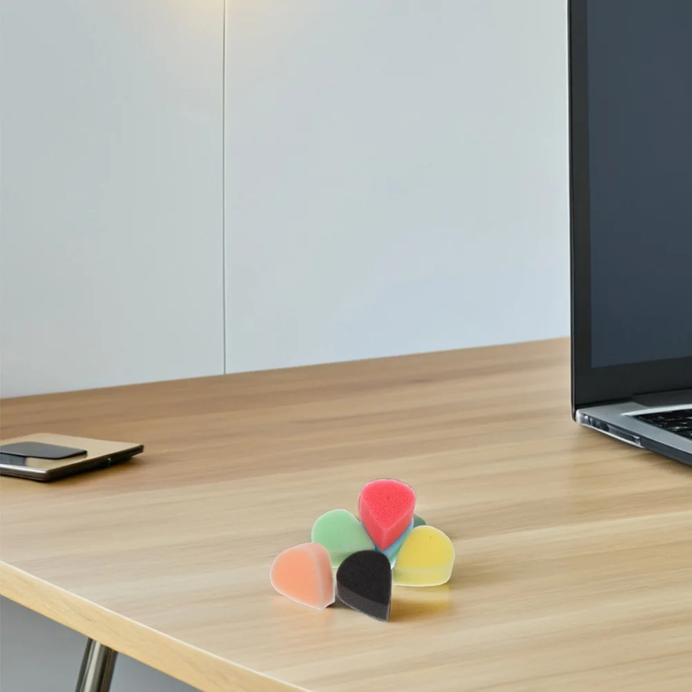 30Pcs Teardrop Face Painting Sponges for Children High-Density Soft Skin-Friendly Reusable Craft Sponges for Facial Body Art At