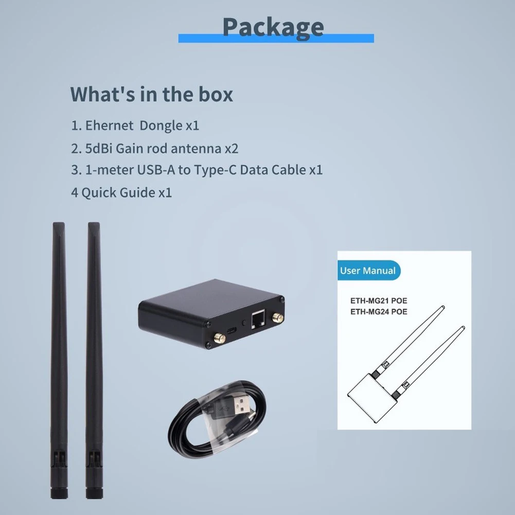 1 Piece Thread USB Ethernet WiFi For Home Assistant Z2M ZHA Smart Central Control Hub Alternative Energy