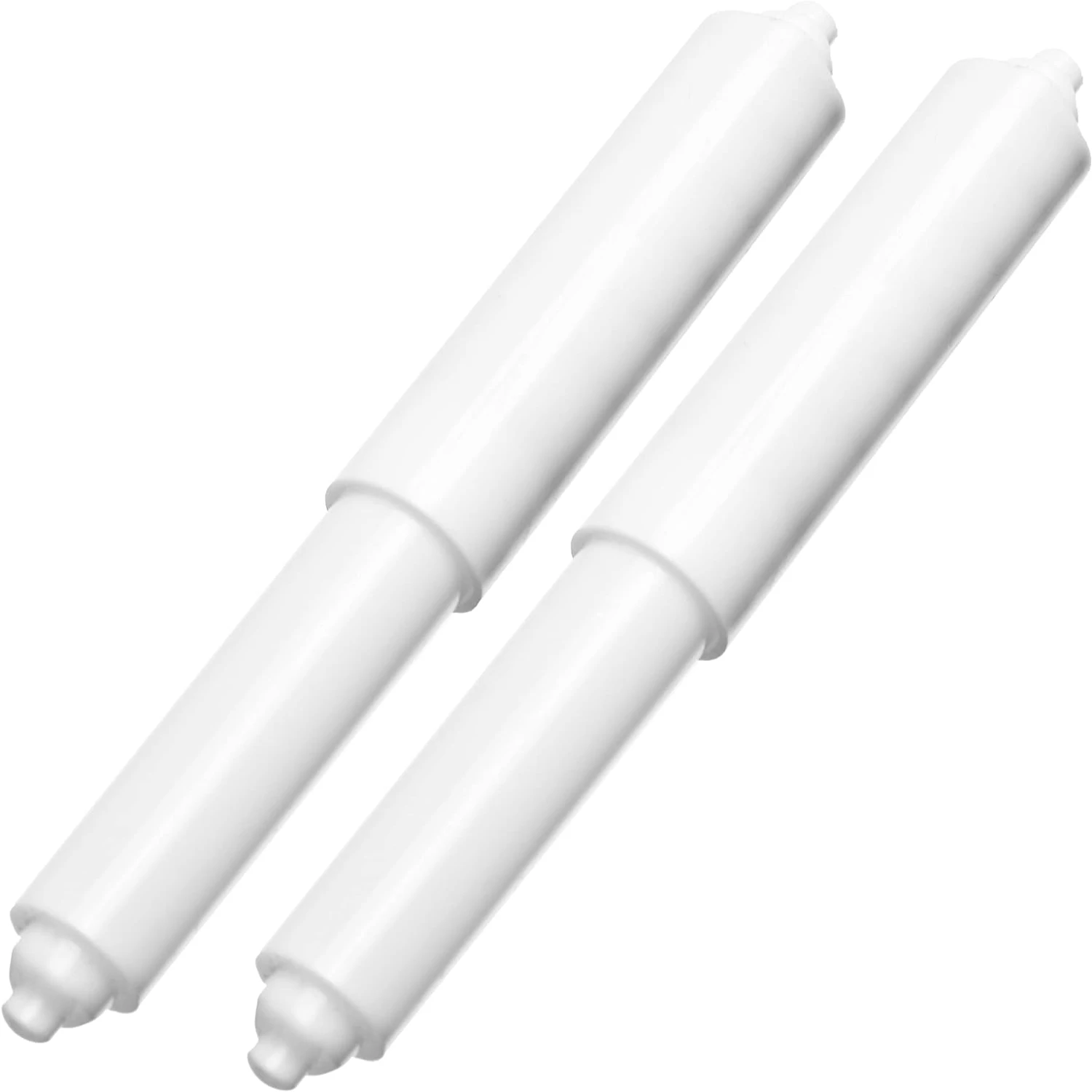 

Enhance Your Bathroom Experience with Premium Quality 6-1/4" Spring Loaded Roller Replacement Toilet Paper Holder - Pack of 2 Ex