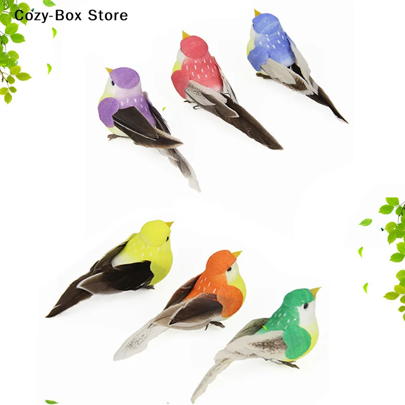 [ZY]1Pcs Random Simulated Bird Landscaping Decoration Artificial Bird For Garden Decoration[ZY]