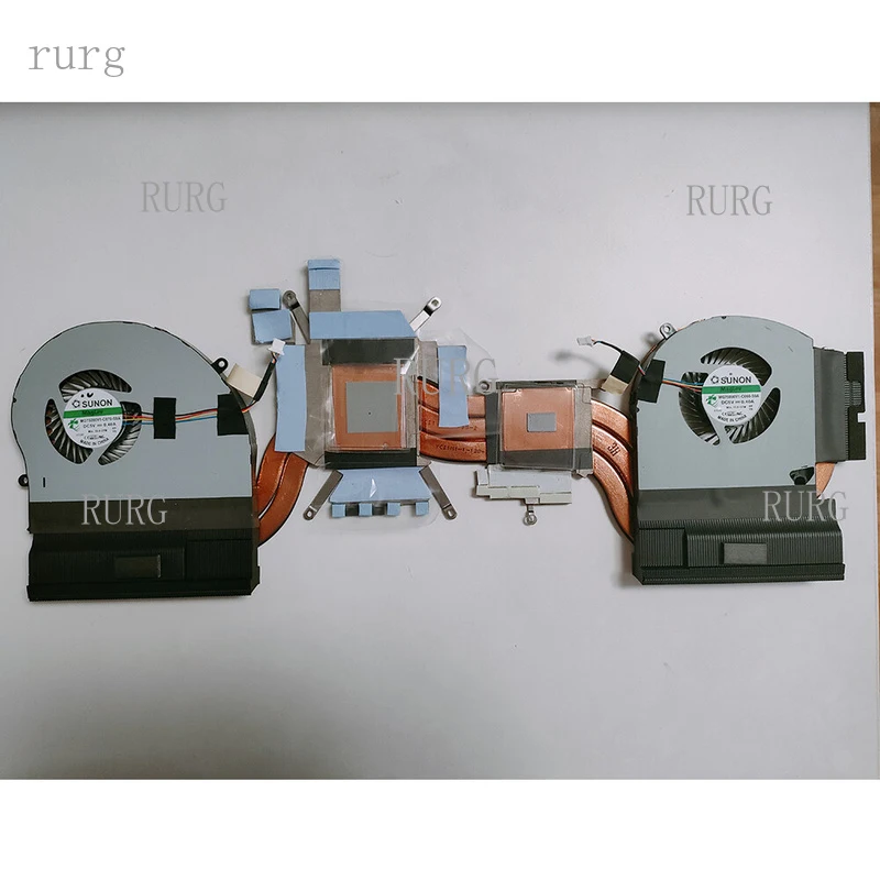 R+  0K2PKV 0FRPY8 Compatible for Dell Alienware 17 R4 GTX1080 CPU/GPU Cooling Fan