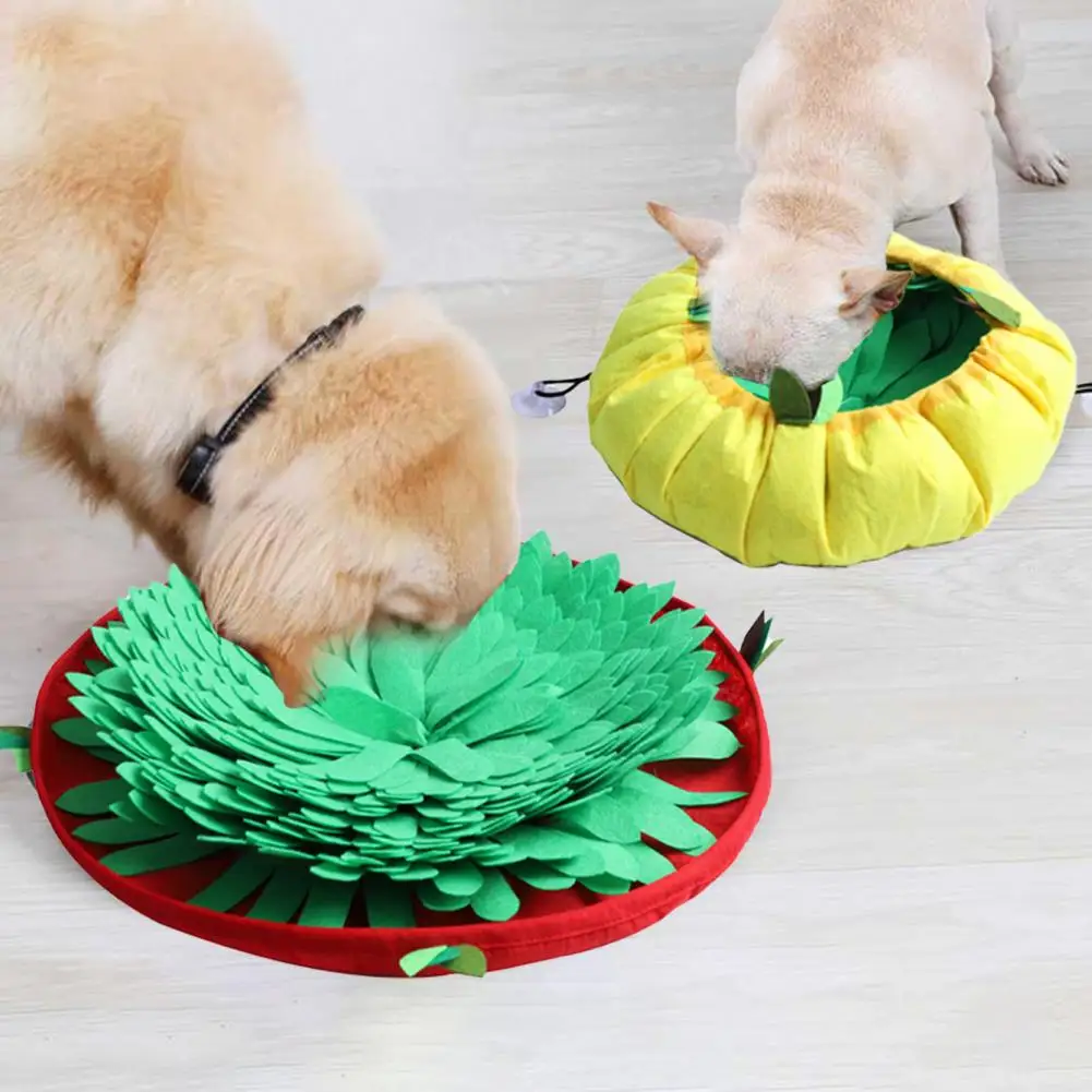 Pet Sniffing Mat Non-slip Bottom Smell Training Pad Washable Foraging Blanket Dog Snuffle Toy Pet Supplies