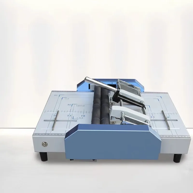 Factory Supply A3 Paper Folding Stapler Machine Saddle Stitch Electric All in One for Paper Processing Print Shop Commercial Use