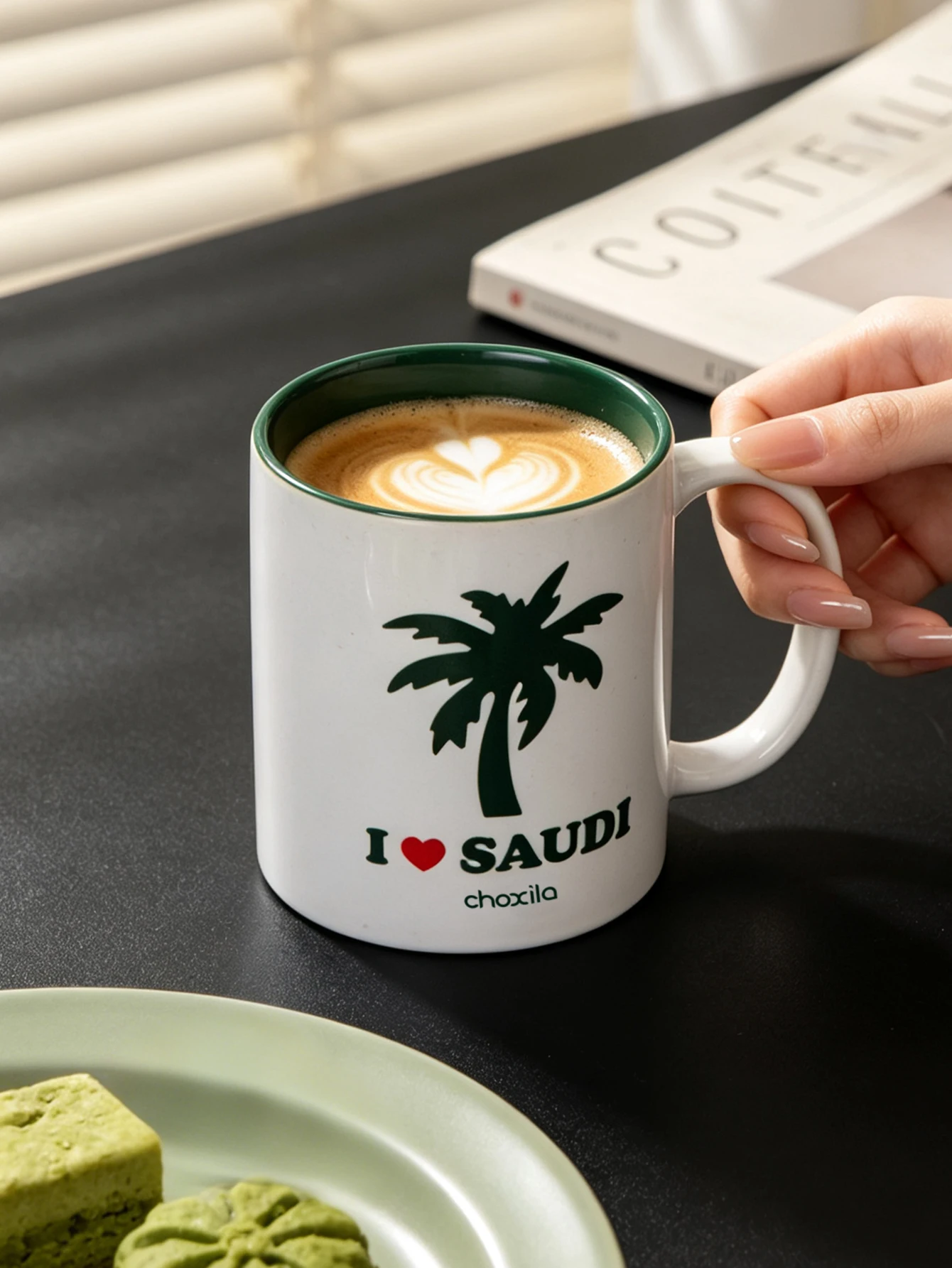 1 taza de café de cerámica con - Coffee Tea Love reseña y precio
