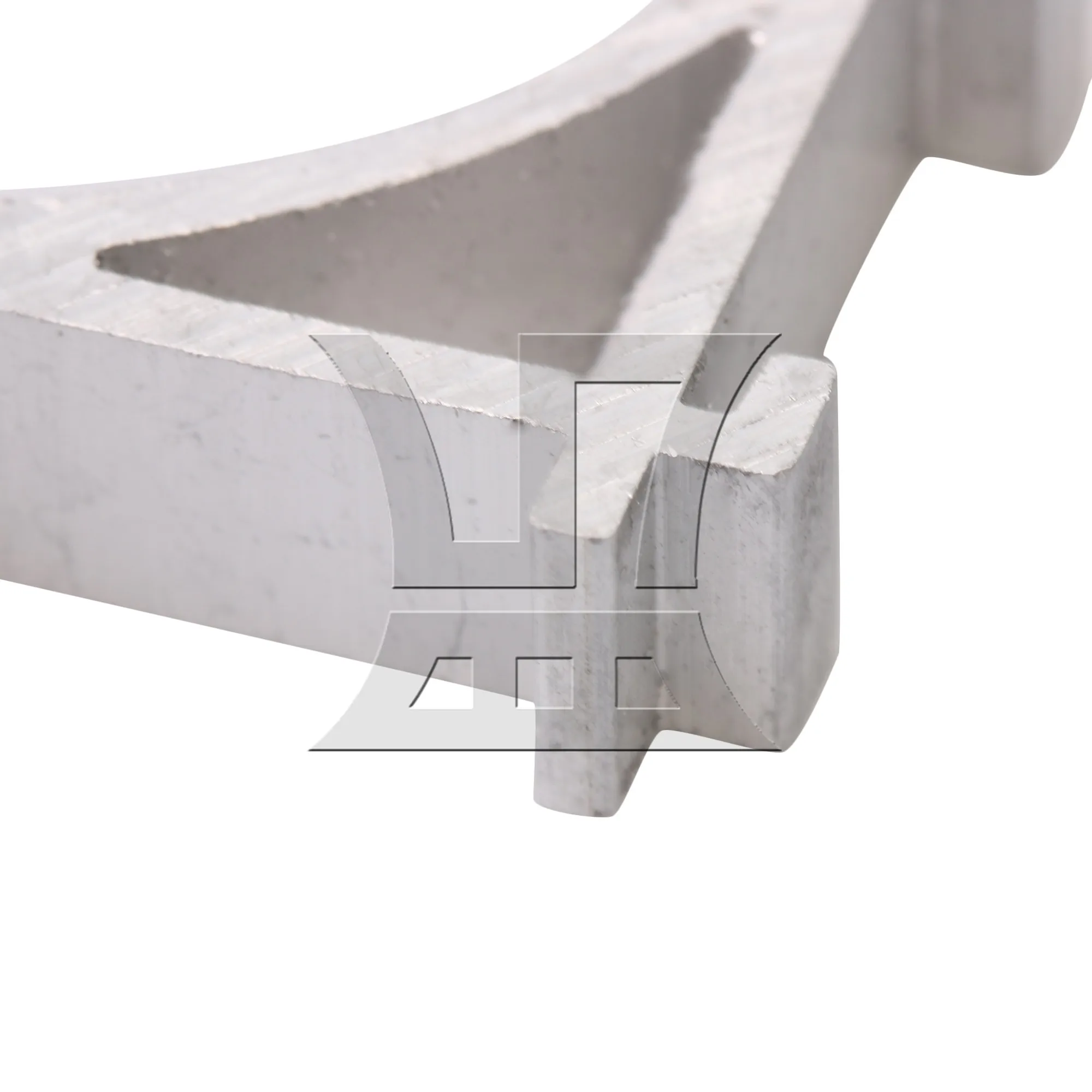 

10 Pieces 2.3CM Aluminum Alloy Silver Refrigerator Shelf Support Hooks