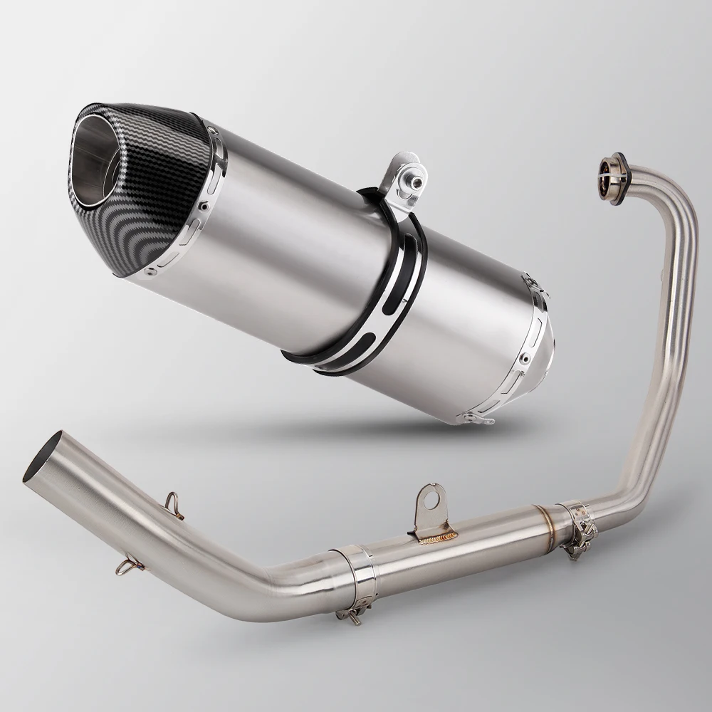 

Для мотоциклов CFMOTO 250SR, 250SS, 250NK, 250CLX, 300SR, 300SS, 300NK, 300CLX: выхлопная система, коллектор, глушитель с DB-киллером