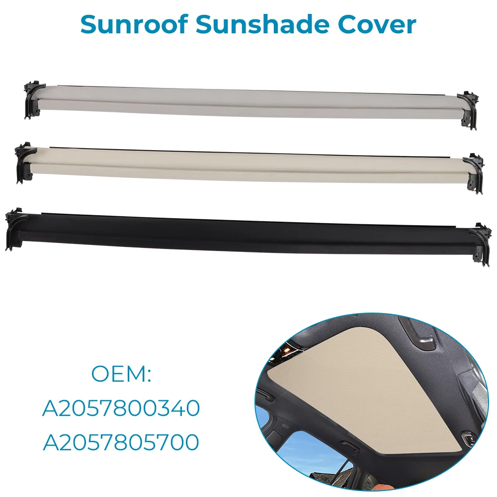 

Skylight Sunroof Sunshade For Mercedes Benz C Class W205 GLC X253 2014-2020 Car Panoramic Sunroof Curtain Assembly A2057800340