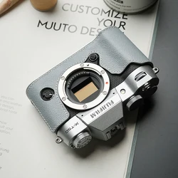 Mr.Stone for Fujifilm XT50 Camera Case Protective Case Cover Accessories for Fujifilm X-T50 Camera Handmade Genuine Leather