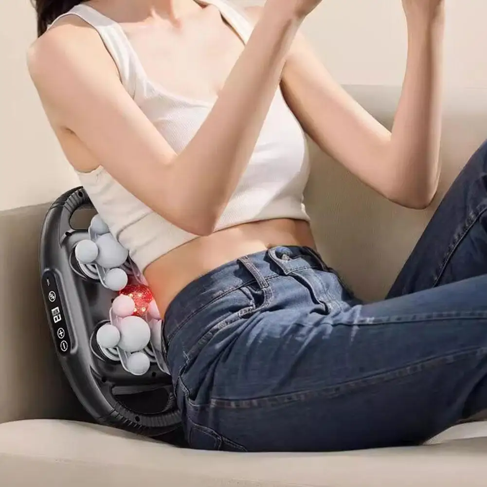 المهنية 22 رئيس تدليك بندقية عالية التردد الاهتزاز 9 تروس كثافة لظهر الخصر الساقين الرقبة الكتف الاسترخاء #5