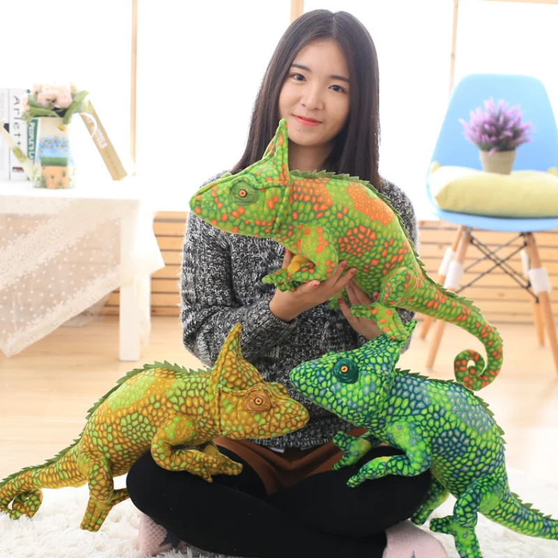 

Simulated Chameleon Plush Doll Cute Lizard Pillow Doll Cloth Doll Simulated Lizard Doll Wholesale