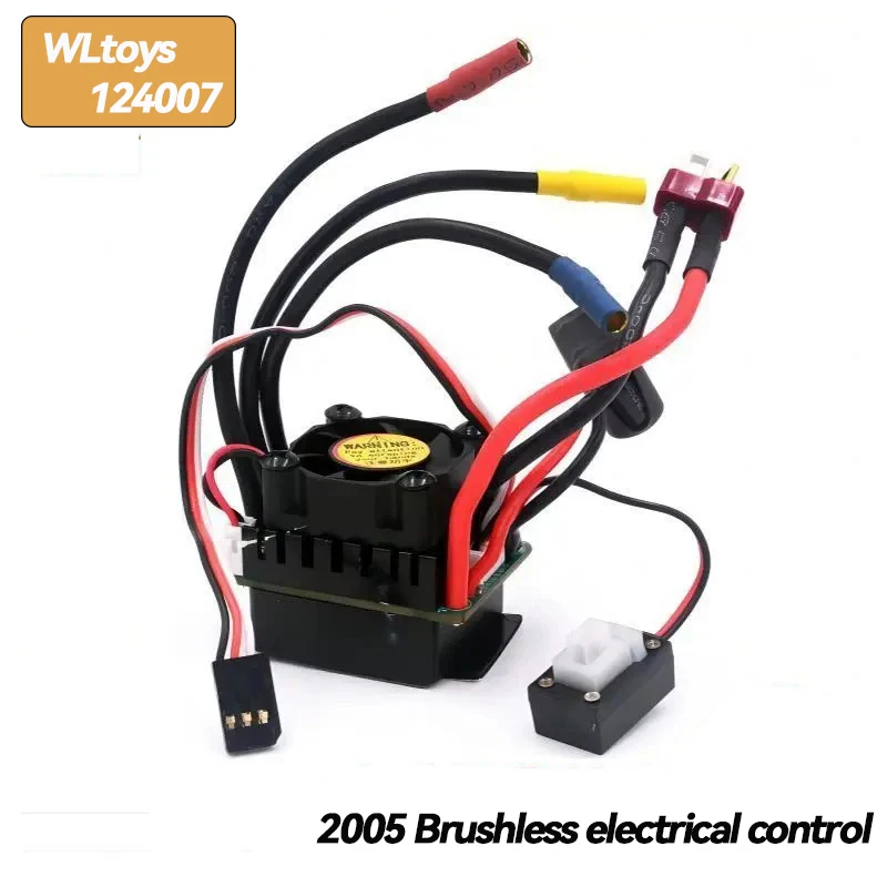 WLtoys 124007 1/12 RC voiture pièces de rechange d'origine ensemble coque différentielle amortisseur pneu chien os moteur sans brosse récepteur