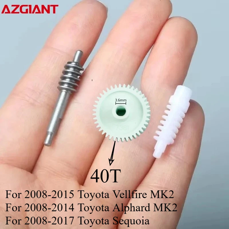 

Azigant Car Power Folding Unit Mirror Actuator Gears 40T For Toyota Vellfire Alphard MK2 Sequoia electric car conversion kit