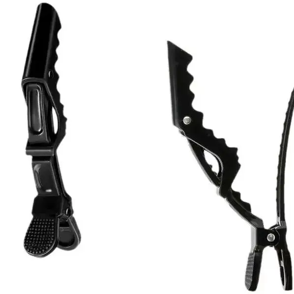 

6/10Pcs Plastic Hair Claw Set | Alligator Hair Clips for Barber Salon Styling