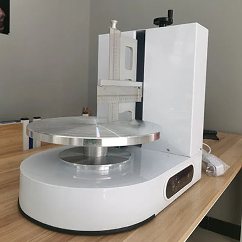

250W Round Cake Cream Spreading Coating Filling Equipment Electric Cake Bread Decoration Spreader Smoothing Machine 4-12 Inches